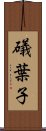 礒葉子 Scroll