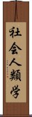 社会人類学 Scroll