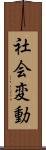 社会変動 Scroll