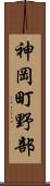 神岡町野部 Scroll