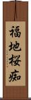 福地桜痴 Scroll