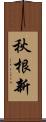 秋根新 Scroll