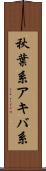 秋葉系 Scroll