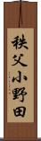 秩父小野田 Scroll