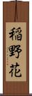 稲野花 Scroll