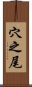 穴之尾 Scroll