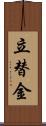 立替金 Scroll