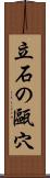 立石の甌穴 Scroll