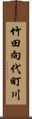 竹田向代町川 Scroll