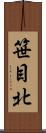 笹目北 Scroll