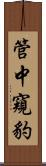 管中窺豹 Scroll