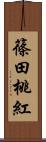 篠田桃紅 Scroll