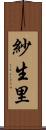 紗生里 Scroll