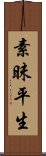 素昧平生 Scroll