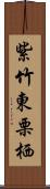 紫竹東栗栖 Scroll