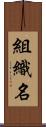 組織名 Scroll