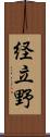 経立野 Scroll