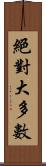 絕對大多數 Scroll