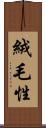 絨毛性 Scroll