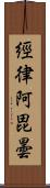 經律阿毘曇 Scroll