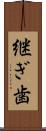 継ぎ歯 Scroll