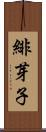 緋芽子 Scroll