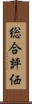 総合評価 Scroll