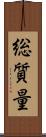 総質量 Scroll