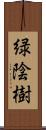 緑陰樹 Scroll