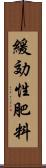 緩効性肥料 Scroll