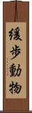 緩歩動物 Scroll