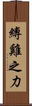 縛雞之力 Scroll