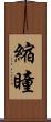 縮瞳 Scroll
