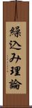 繰込み理論 Scroll