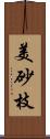 美砂枝 Scroll