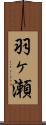 羽ヶ瀬 Scroll