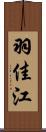 羽佳江 Scroll
