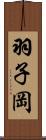 羽子岡 Scroll