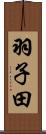 羽子田 Scroll