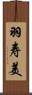 羽寿美 Scroll