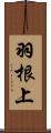 羽根上 Scroll