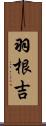 羽根吉 Scroll