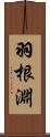 羽根淵 Scroll