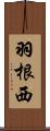 羽根西 Scroll