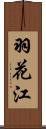 羽花江 Scroll