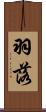 羽落 Scroll