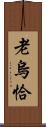 老烏恰 Scroll