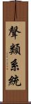 聲類系統 Scroll