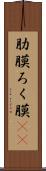 肋膜 Scroll