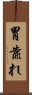胃靠れ Scroll
